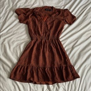 MINKPINK Brown Mini Dress